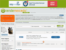 Tablet Screenshot of empresas.grandemercado.pt