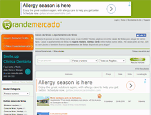 Tablet Screenshot of ferias.grandemercado.pt